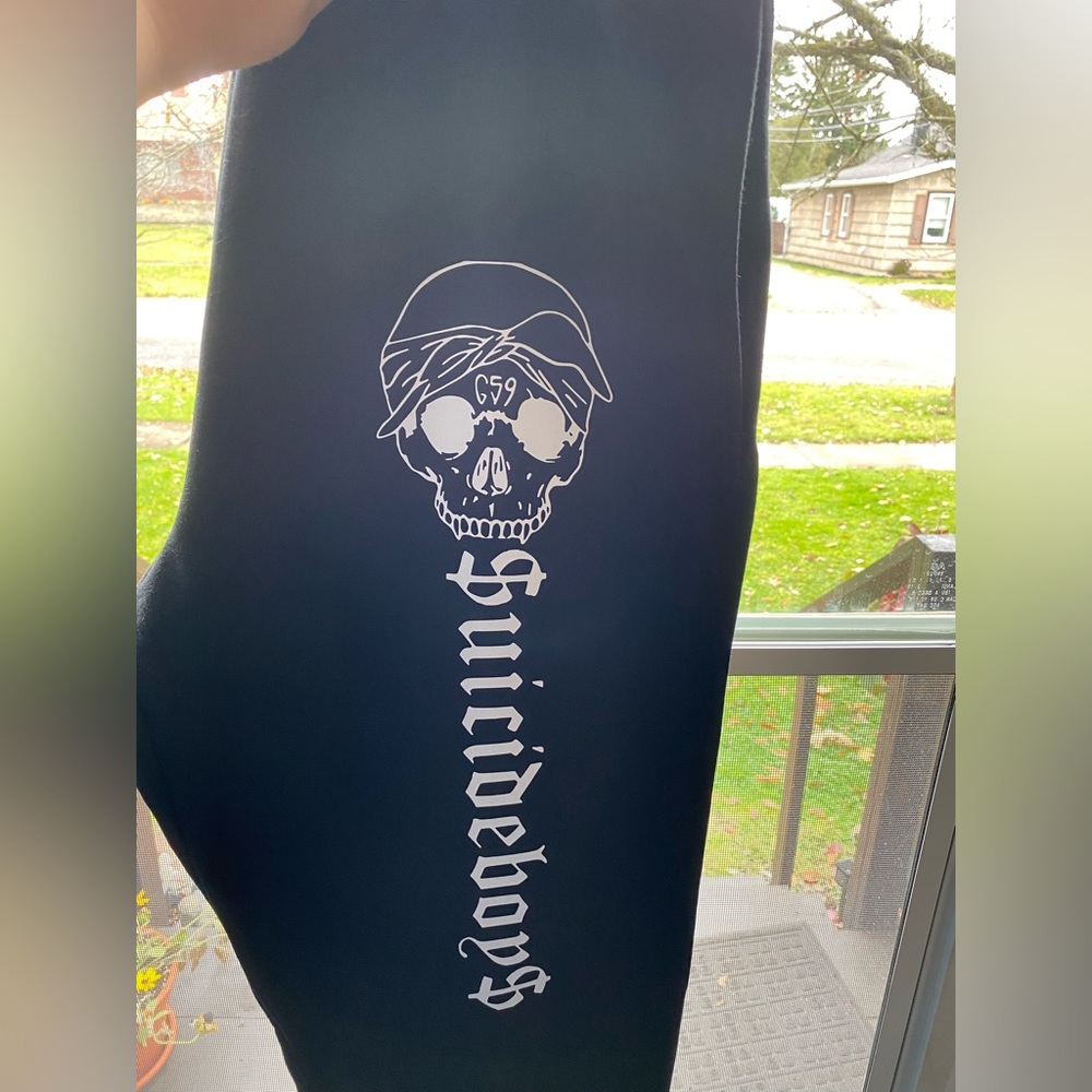 Custom made suicide boys sweatpants!